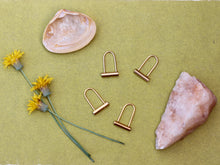 Load image into Gallery viewer, Gold Vermeil Baby Bike Locks