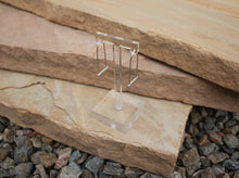 Load image into Gallery viewer, Sterling Elongated Bike Locks