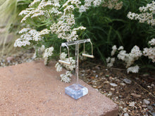 Load image into Gallery viewer, Sterling Bike Lock Hoops