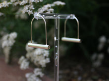 Load image into Gallery viewer, Sterling Bike Lock Hoops