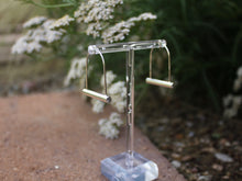 Load image into Gallery viewer, Sterling Bike Lock Hoops