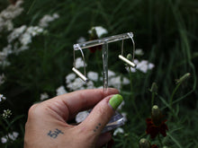 Load image into Gallery viewer, Sterling Bike Lock Hoops