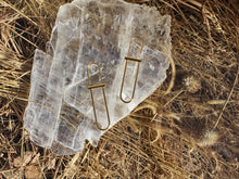 Load image into Gallery viewer, Gold Vermeil Mini Elongated Droplets