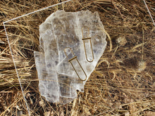 Load image into Gallery viewer, Gold Vermeil Mini Elongated Droplets