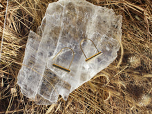 Load image into Gallery viewer, Gold Vermeil Bike Lock Hoops