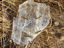 Load image into Gallery viewer, Gold Vermeil Bike Lock Hoops