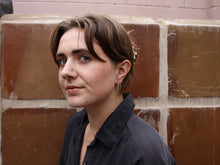 Load image into Gallery viewer, Gold Vermeil Baseline 01 Threaders