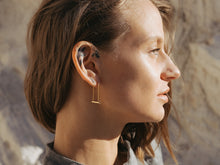 Load image into Gallery viewer, Gold Vermeil Elongated Baby Bike Locks
